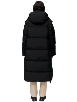 Blæst Stranda Down Coat Black Jakke Sort