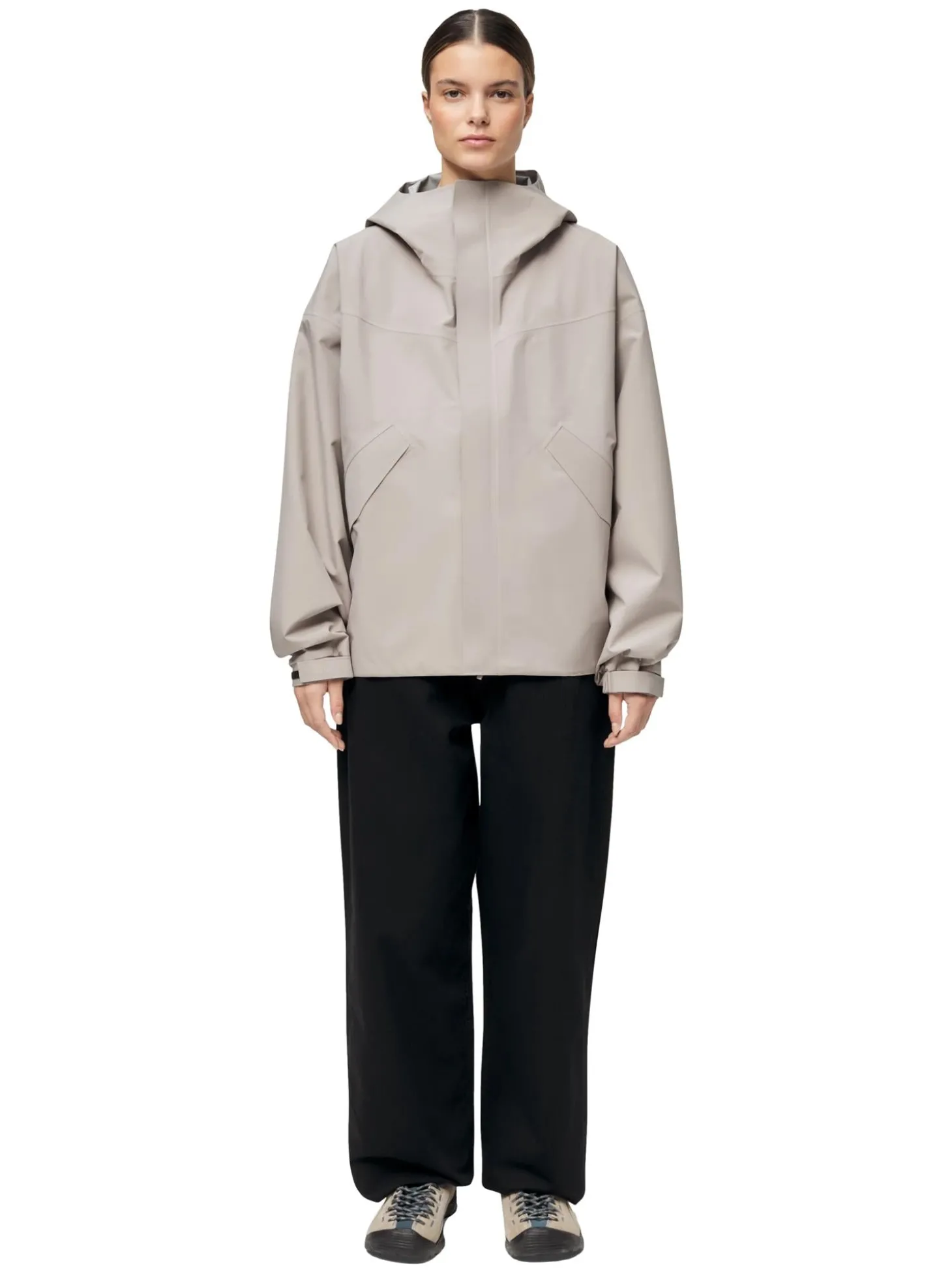 Blæst Synes Jacket Low Tide Jakke Beige Grå