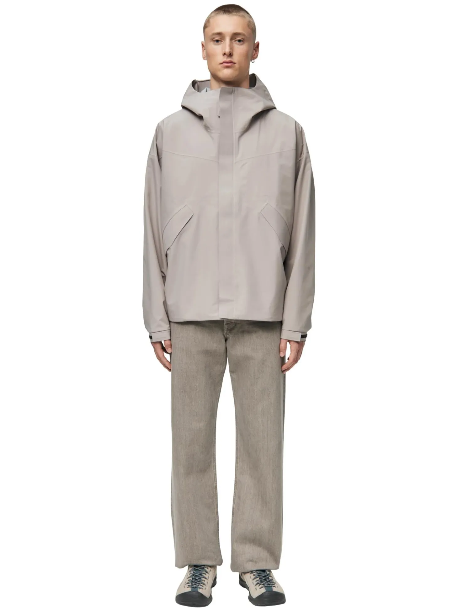 Blæst Synes Jacket Low Tide Jakke Beige Grå