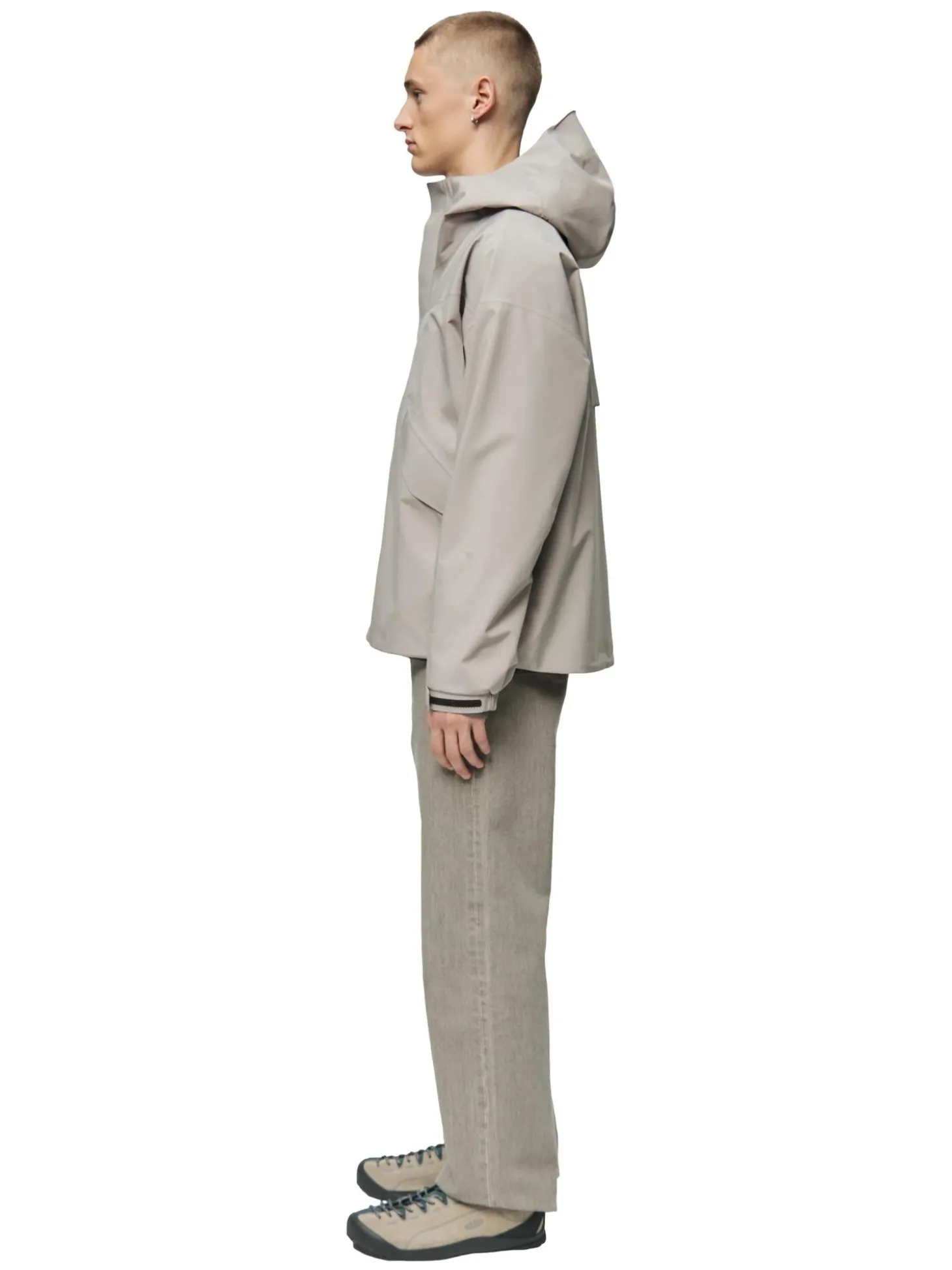 Blæst Synes Jacket Low Tide Jakke Beige Grå