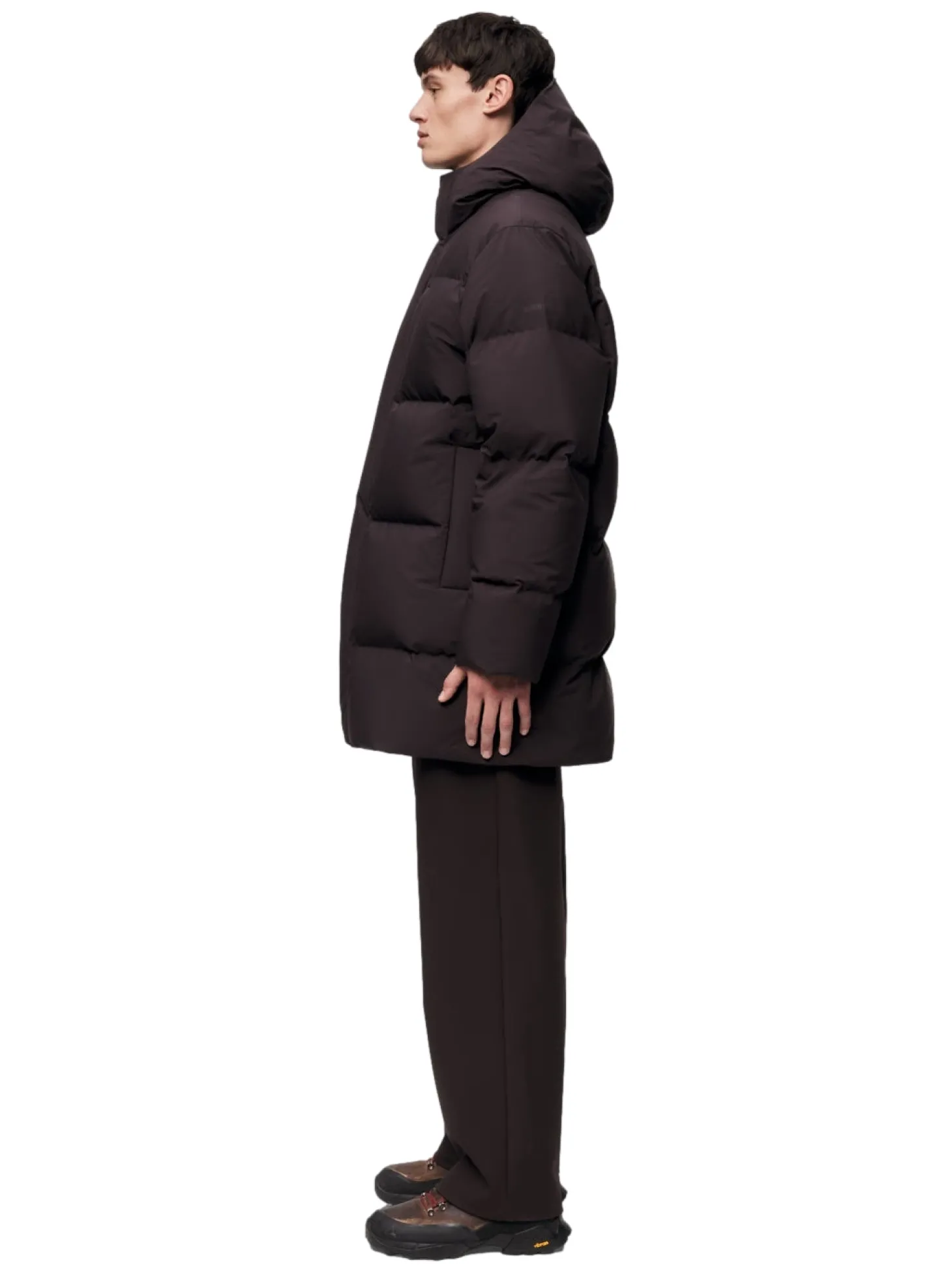 Blæst Ulla Down Jacket Brown Soil Jakke Brun