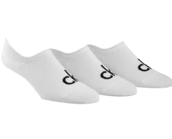 Calvin Klein Underwear CK Albert 3pk Logo Liner Sokker Hvit