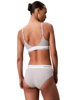 Calvin Klein Underwear Lift Bralett Undertøy Lys Grå Melert