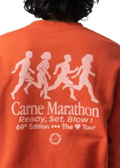 Carne Bollente Carne Marathon Genser Oransje