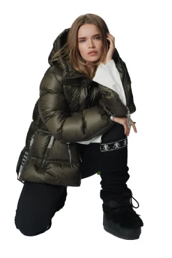 CAYA Erika Matt Pinewood Jakke Grønn