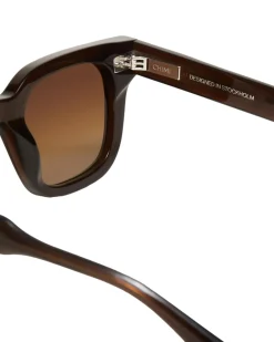 Chimi Eyewear 04 Brown Solbriller Brun