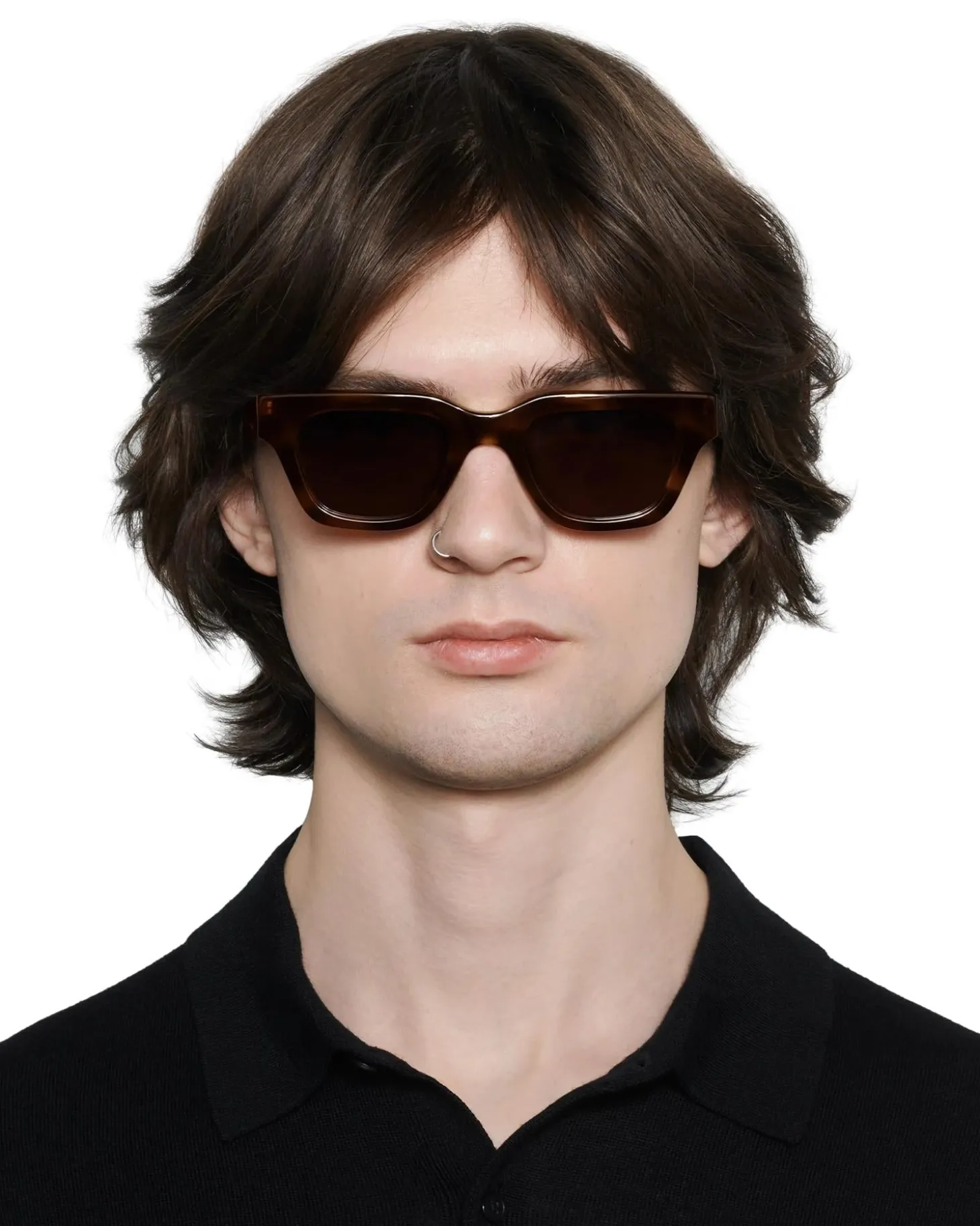 Chimi Eyewear 11 Tortoise Solbriller Brun Mønster