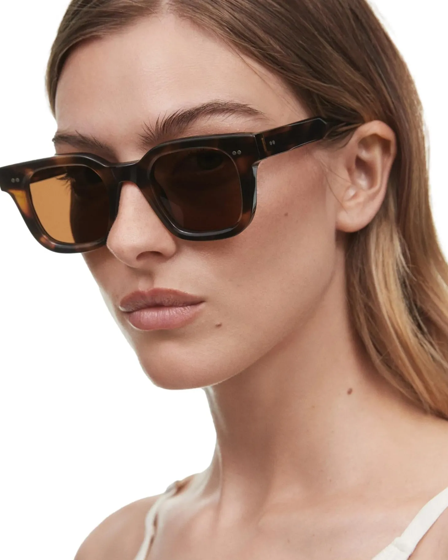 Chimi Eyewear 04 Tortoise Solbriller Brun Melert