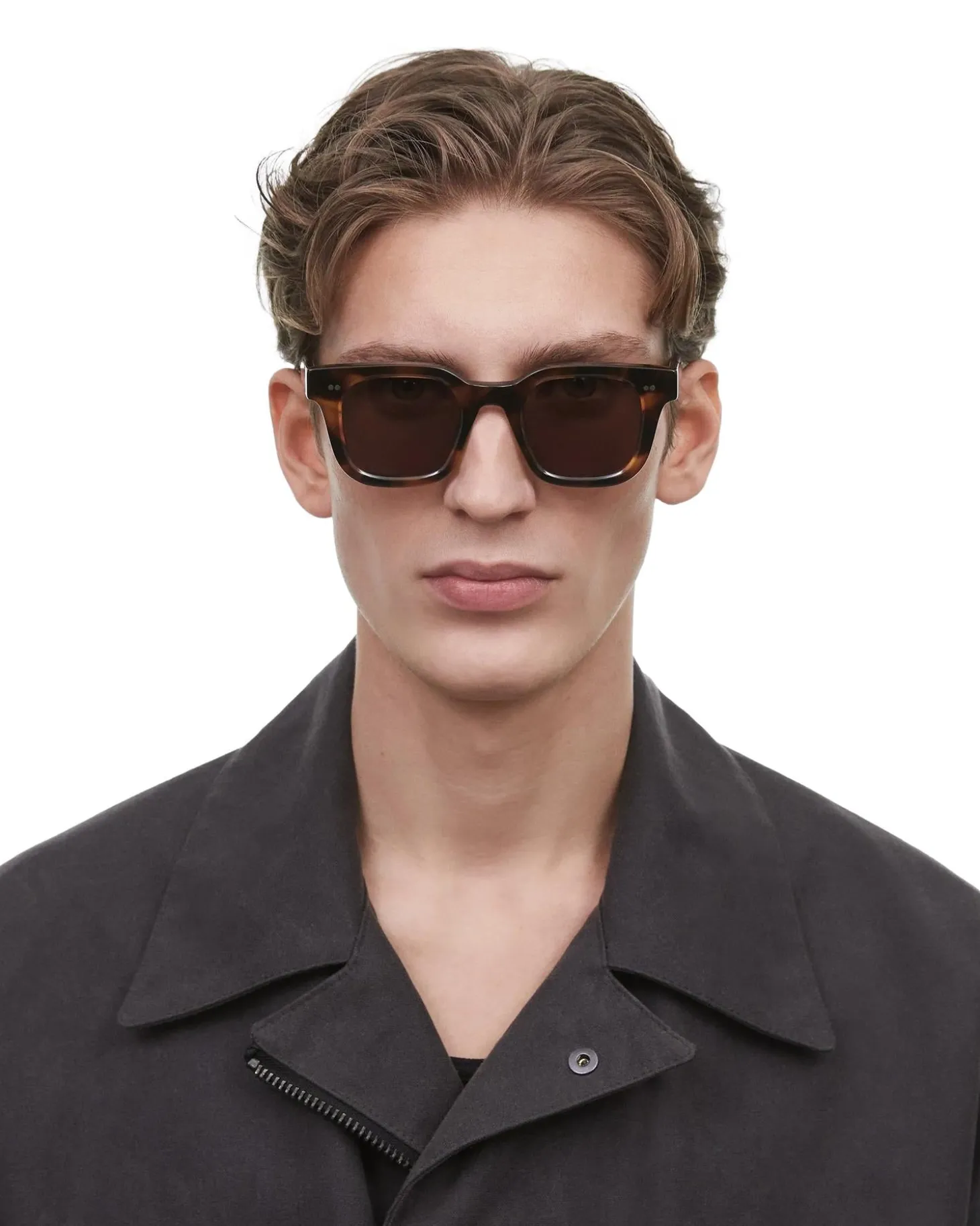 Chimi Eyewear 04 Tortoise Solbriller Brun Melert