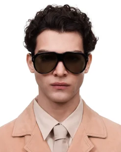 Chimi Eyewear Caine Tortoise Solbriller Brun