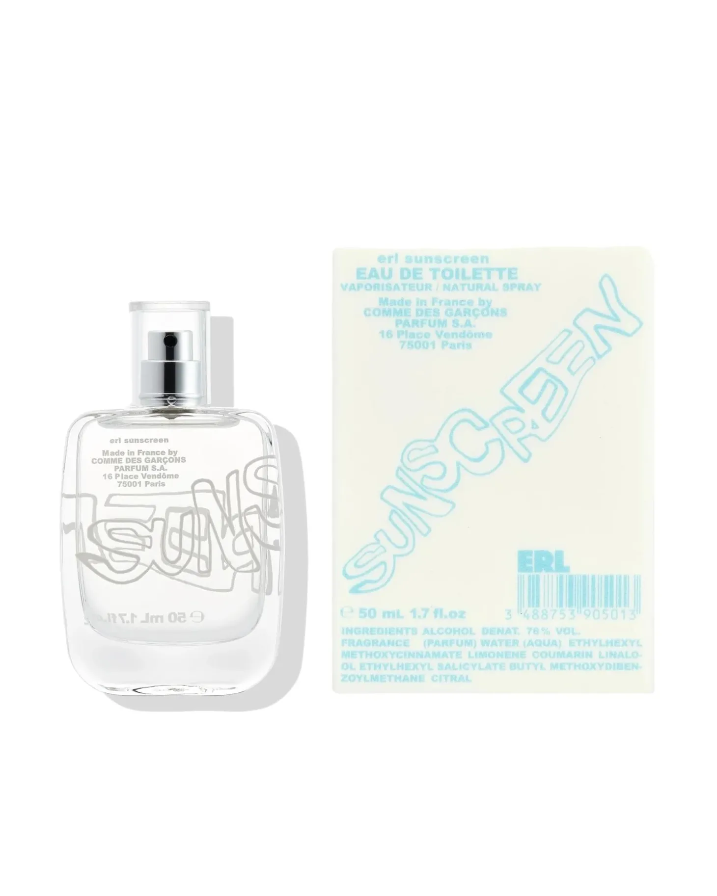 Comme des Garcons Parfums ERL SUNSCREEN REGULAR EDITION Parfyme