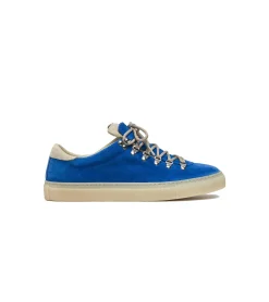 Diemme Marostica Low Mediterrean Blue Suede Sko Kongeblå