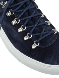 Diemme Marostica Low Platform Navy Suede Sko Navy