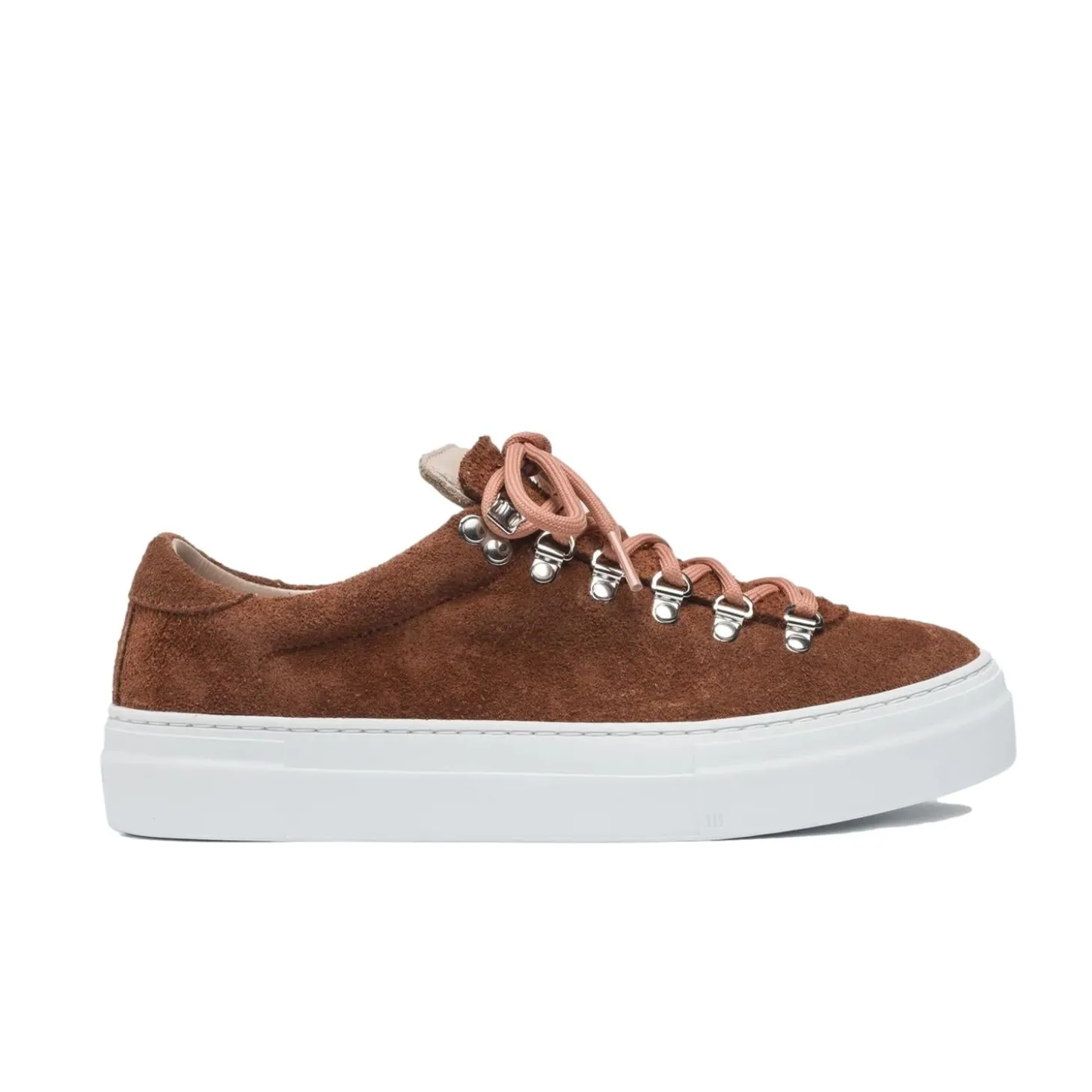 Diemme Marostica Low Platform Rust Suede Sko Rustrød