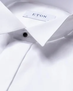 Eton 3000 Slim Evening Wing Collar Skjorte Hvit