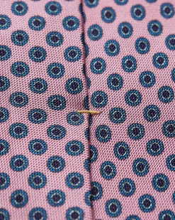 Eton Tie Slips Rosa Mønster