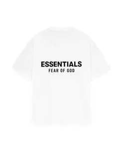Fear of God Essentials Classic Short Sleeve Tee T-shirt Hvit