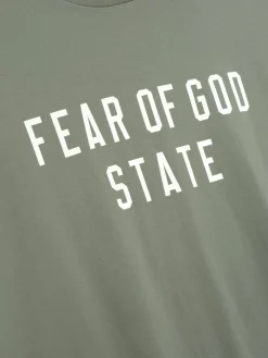Fear of God Essentials 90S Fit T-Shirt T-shirt Grå Grønn