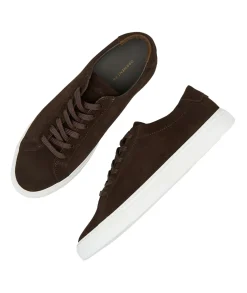 Garment Project Premium Low Dark Brown Suede Sko Mørkebrun