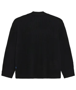 Garment Project Wool Knit Cardigan Genser Sort