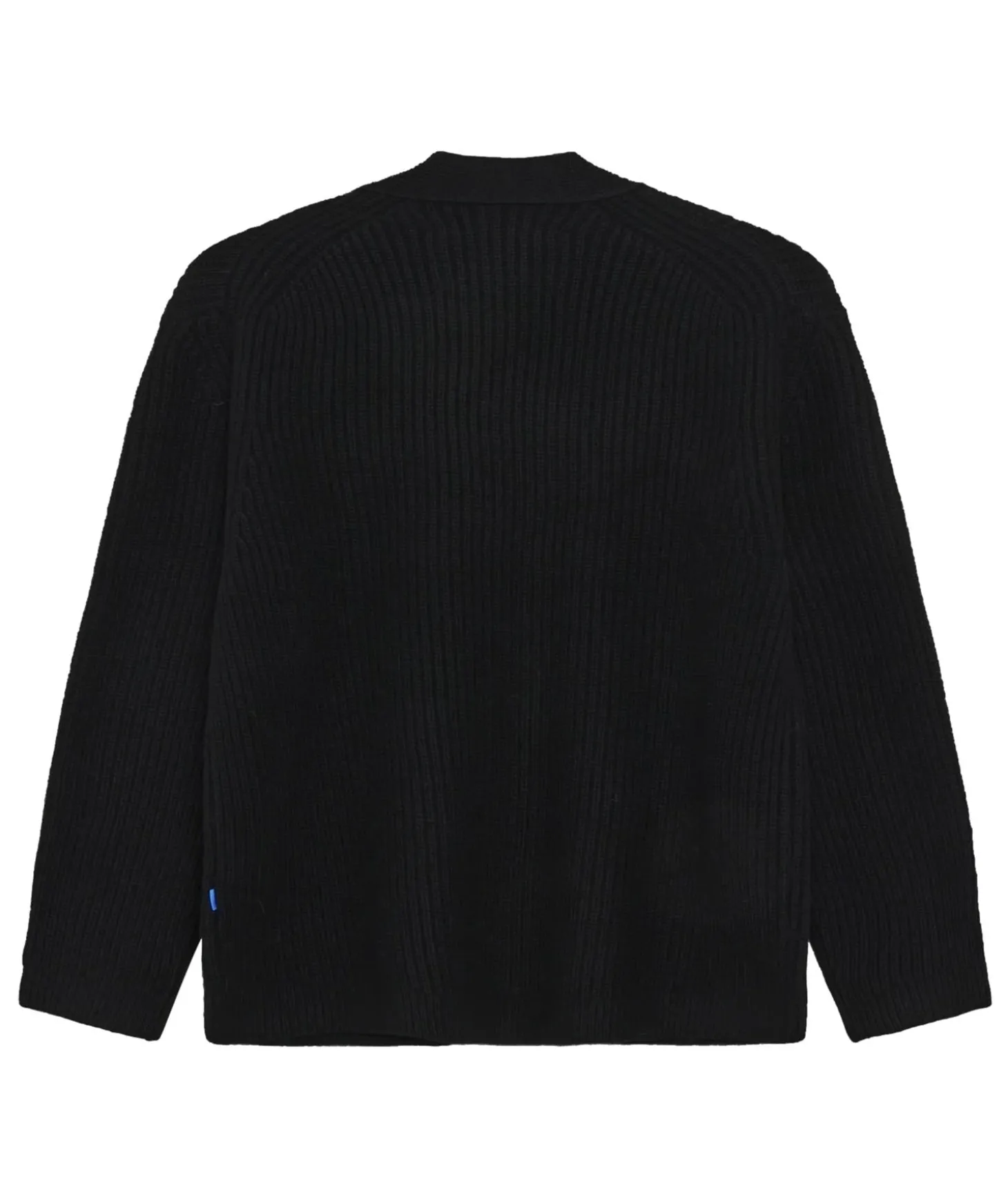 Garment Project Wool Knit Cardigan Genser Sort