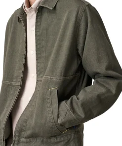 Gramicci JAPANESE SLUB DENIM JACKET Jakke Grønn