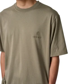 Gramicci ONE POINT LOGO TEE T-shirt Khaki