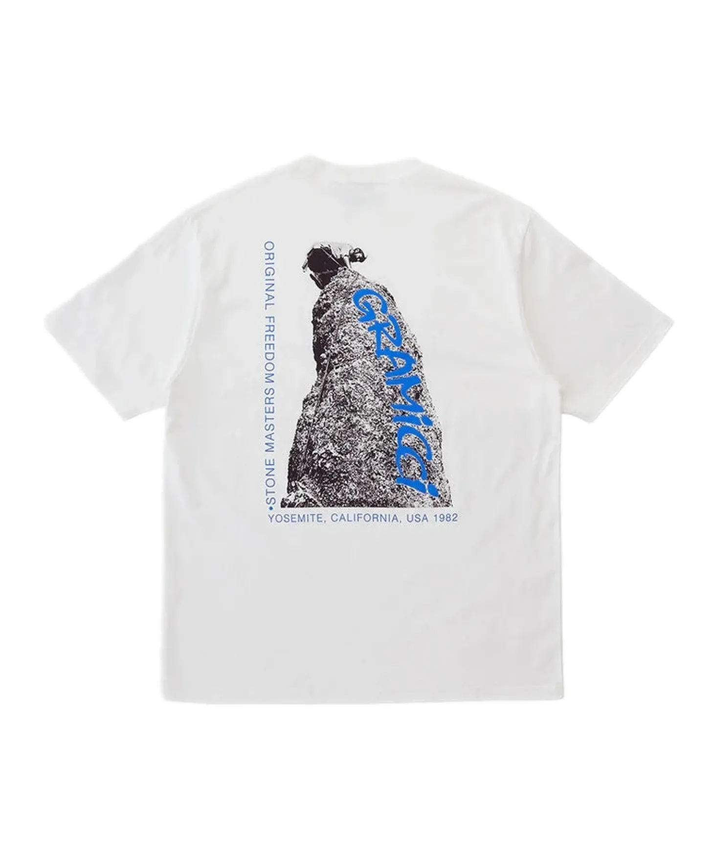 Gramicci STONEMASTERS TEE T-shirt Hvit