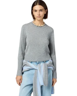 Guest In Residence Shrunken Crew Genser Grå