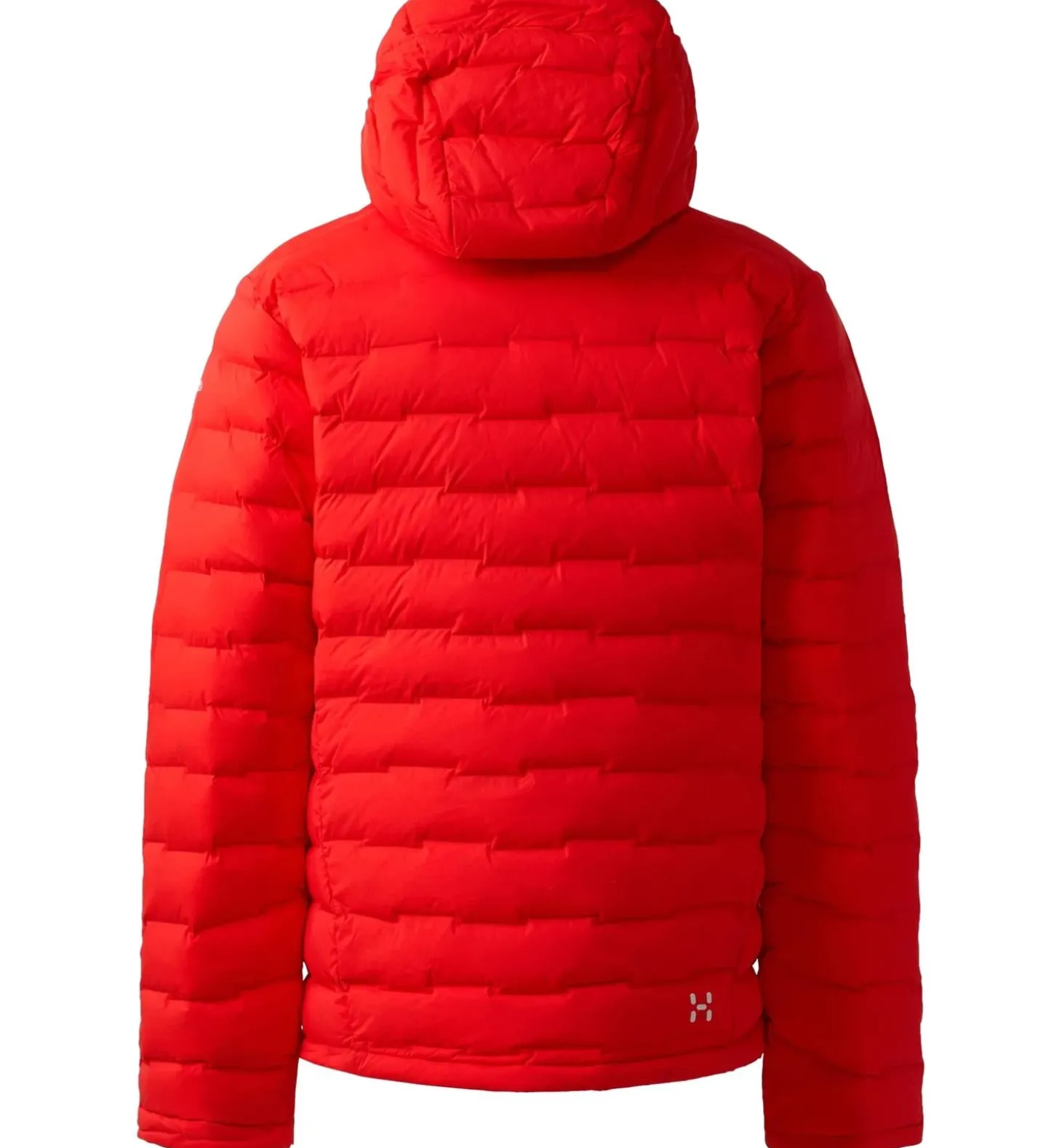 Haglöfs Spitz Down Hood Men Jakke Rød