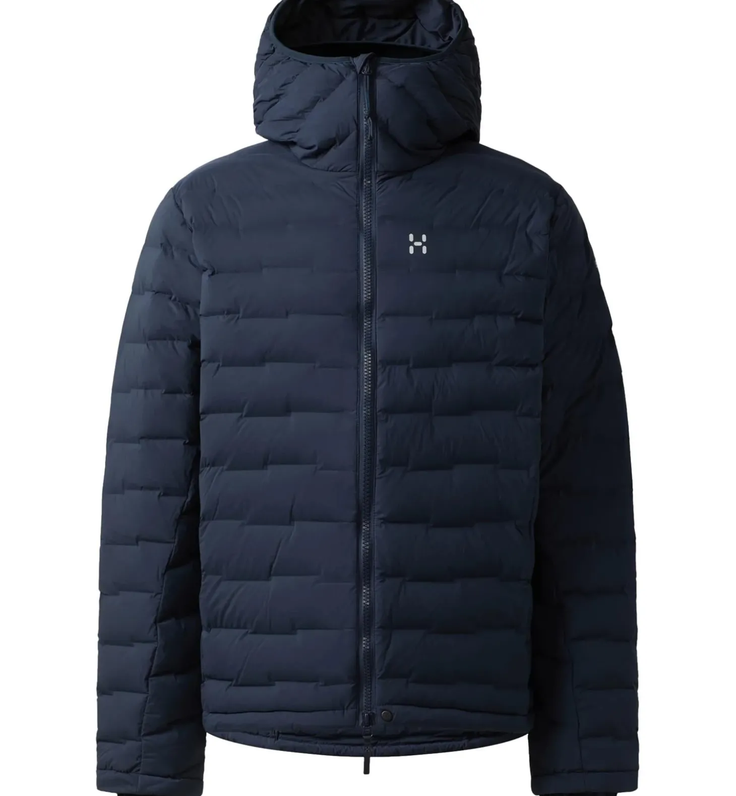 Haglöfs Spitz Down Hood Men Jakke Mørkeblå