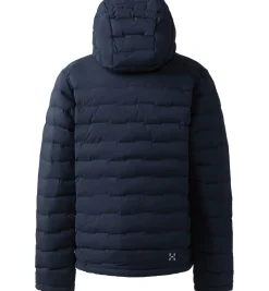 Haglöfs Spitz Down Hood Men Jakke Mørkeblå