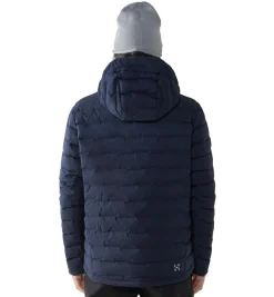 Haglöfs Spitz Down Hood Men Jakke Mørkeblå