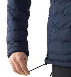 Haglöfs Spitz Down Hood Men Jakke Mørkeblå