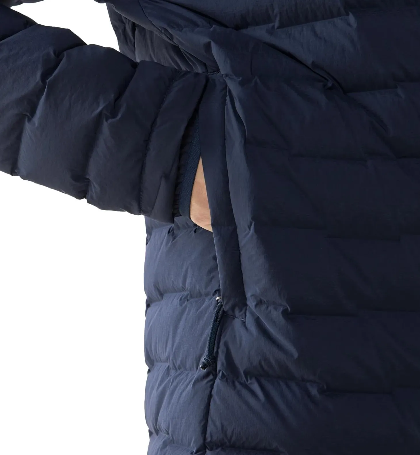 Haglöfs Spitz Down Hood Men Jakke Mørkeblå