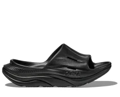 HOKA U Ora Recovery Slide 3 Sko Sort