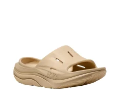 HOKA U Ora Recovery Slide 3 SSSS Sko Beige