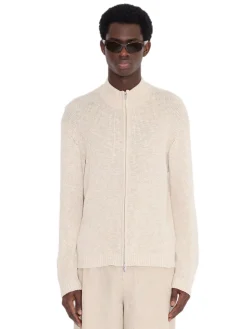 Holzweiler Atlantic Zip Cardigan Genser Beige