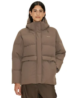 Holzweiler Besseggen Down Taupe Jakke Lysebrun