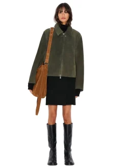 Holzweiler Bud Slouchy Suede Tote Veske Brun