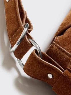 Holzweiler Bud Slouchy Suede Tote Veske Brun