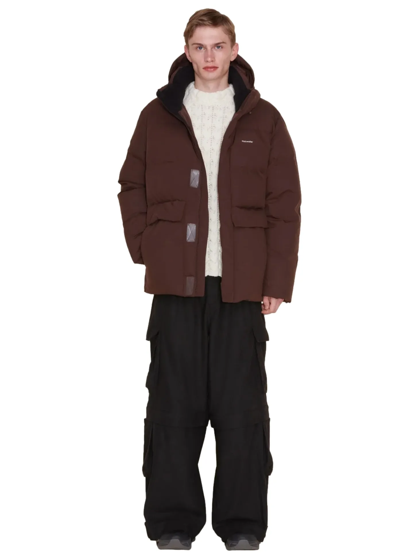 Holzweiler Dovre Down Dk. Brown Jakke Brun