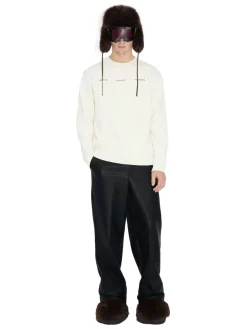 Holzweiler Duke National Crew Genser Hvit