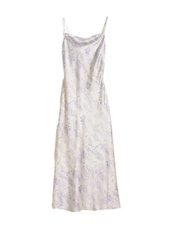 Holzweiler Eila Print Dress Kjole Lilla Mønster