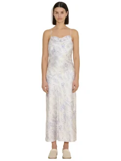 Holzweiler Eila Print Dress Kjole Lilla Mønster