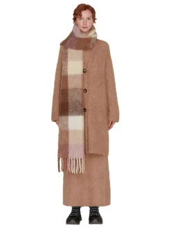 Holzweiler Fresia Skjerf Brun Mønster