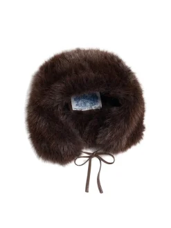 Holzweiler Furry Trapper hat Lue Brun
