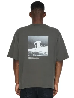 Holzweiler Ranger National Tee T-shirt Vasket Sort