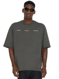 Holzweiler Ranger National Tee T-shirt Vasket Sort