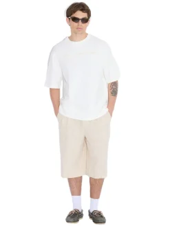 Holzweiler Ranger National Tee T-shirt Hvit Og Gul